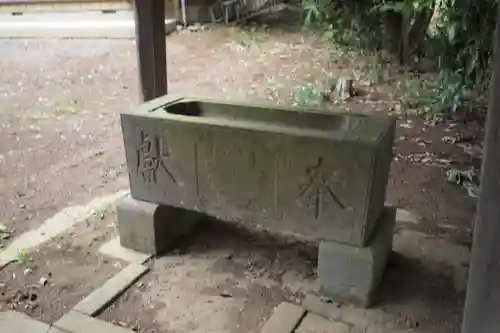 秋葉神社の手水舎