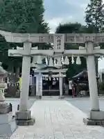 川越八幡宮の鳥居