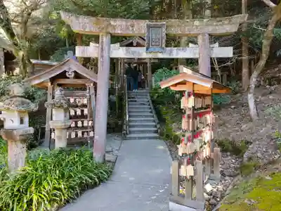 黒龍社(伊奈波神社境内社)の鳥居