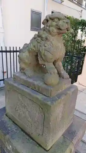 高輪神社の狛犬