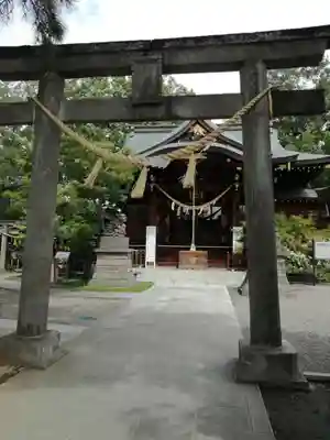 行田八幡神社の鳥居