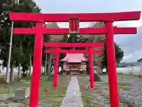 清川稲荷神社の鳥居