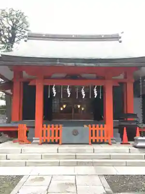 麻布氷川神社の本殿・本堂