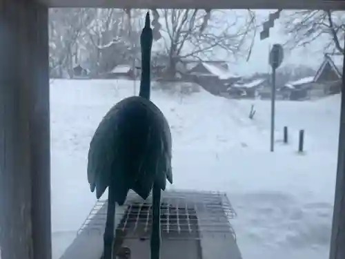 釧路一之宮 厳島神社の手水舎