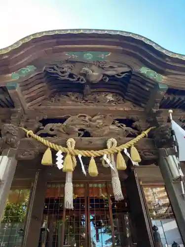 取手八坂神社の本殿・本堂