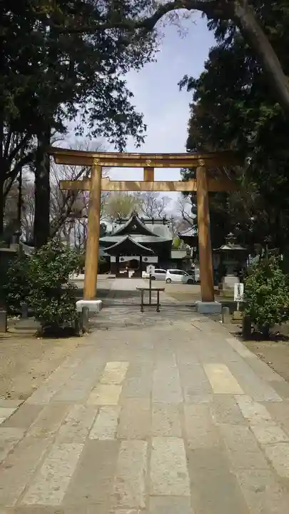 武水別神社の鳥居