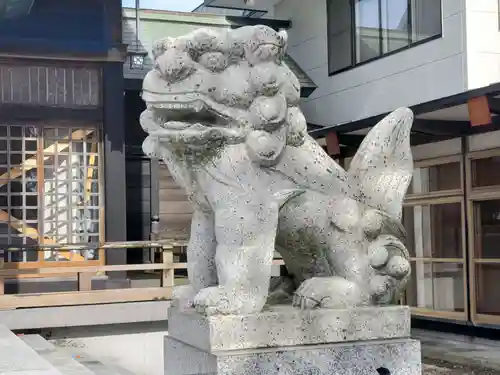 白老八幡神社の狛犬