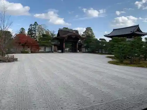 仁和寺の庭園