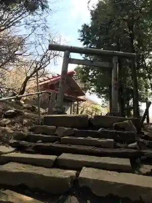 大山阿夫利神社本社の鳥居
