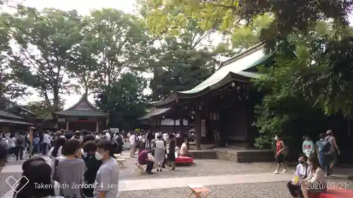 川越氷川神社の本殿・本堂