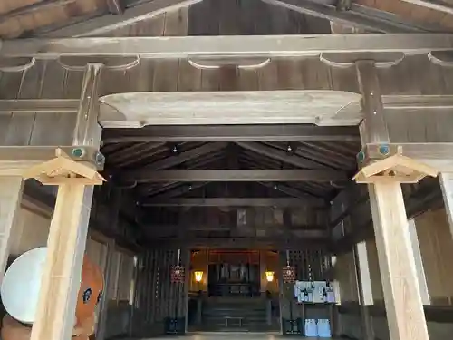 志賀海神社の本殿