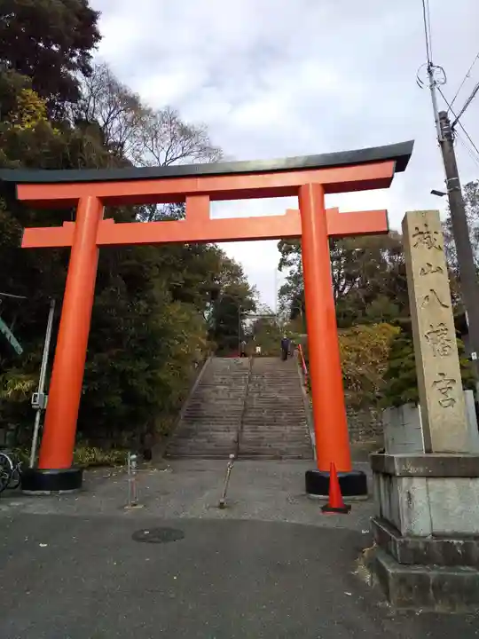 城山八幡宮の鳥居