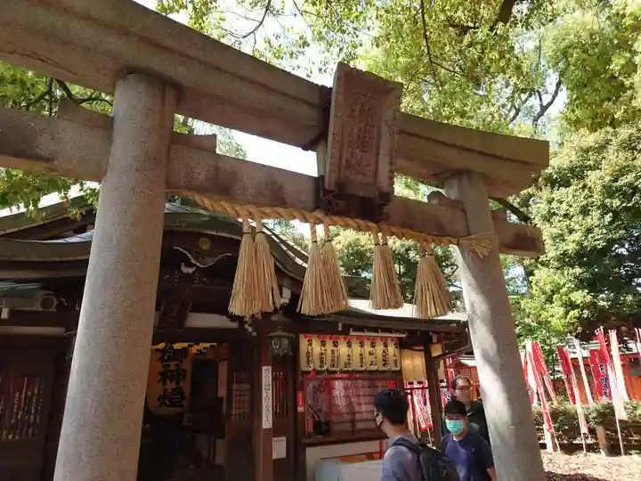 楠珺社(住吉大社末社)の鳥居