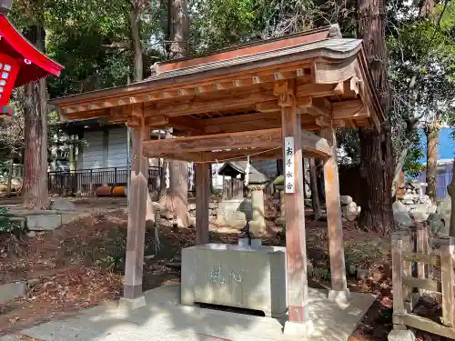 菅田天神社の手水舎
