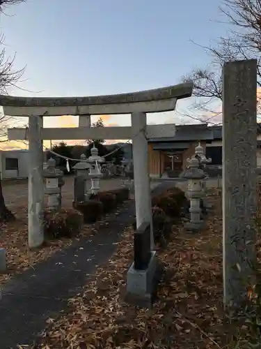 高龗神社(下小倉)の鳥居