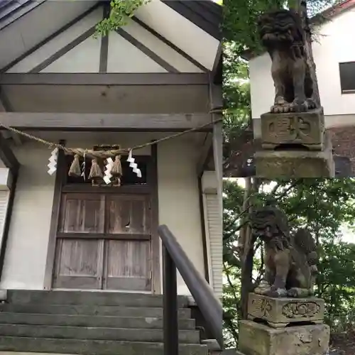 熊碓神社の本殿・本堂