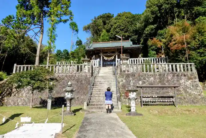 白鳥神社の本殿・本堂