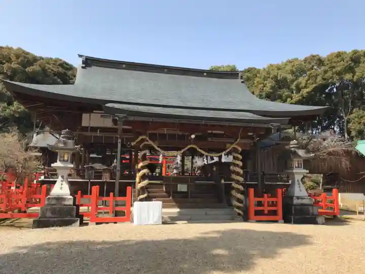 龍田大社の本殿・本堂