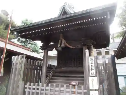 鮫州八幡神社の本殿・本堂