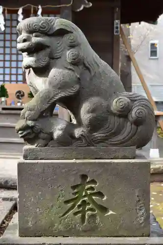 高木神社の狛犬