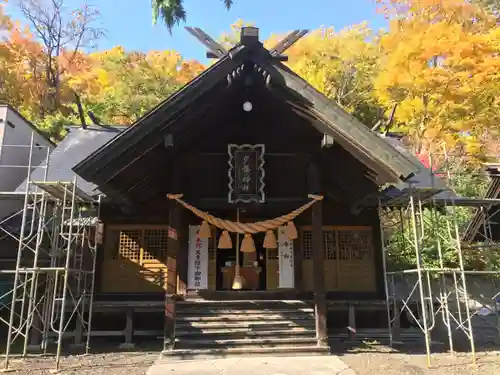 夕張神社の本殿