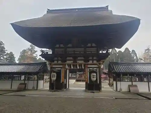 沙沙貴神社の山門・神門