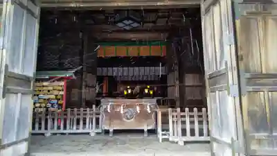 室蘭八幡宮の本殿・本堂