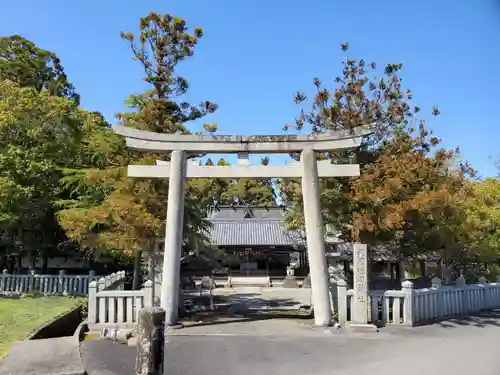 垣田神社の鳥居