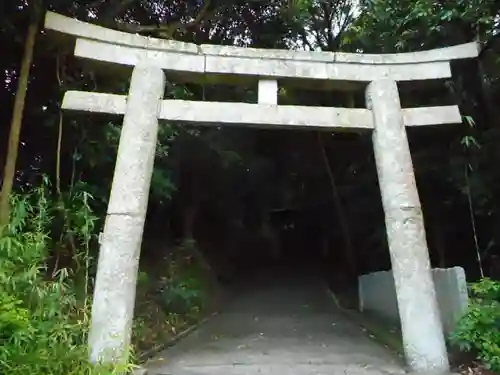 大山八幡大神社の鳥居