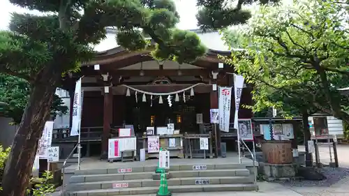 鳩森八幡神社の本殿・本堂