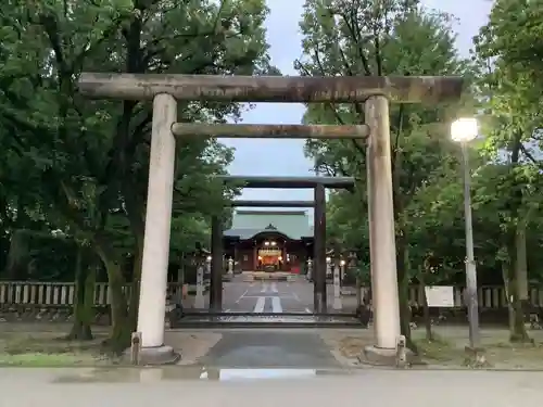 溝旗神社（肇國神社）の鳥居