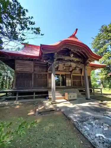 宇奈己呂和気神社の本殿・本堂