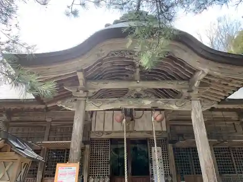 菅船神社の本殿