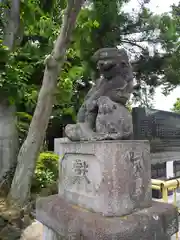 中野沼袋氷川神社の狛犬