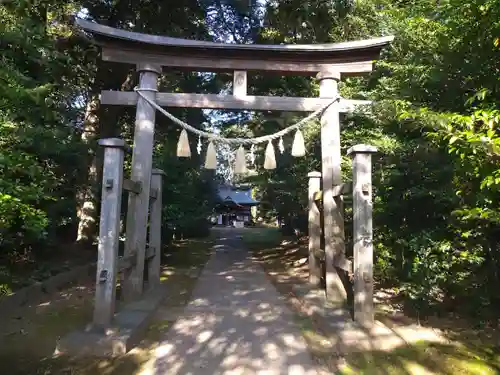 成田熊野神社の鳥居