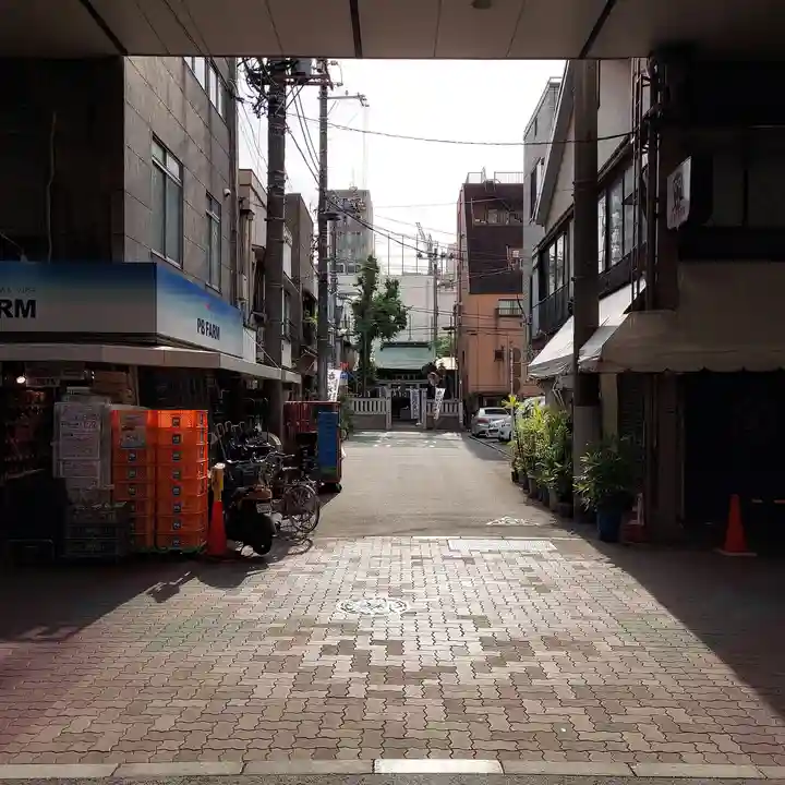秋葉神社の周辺