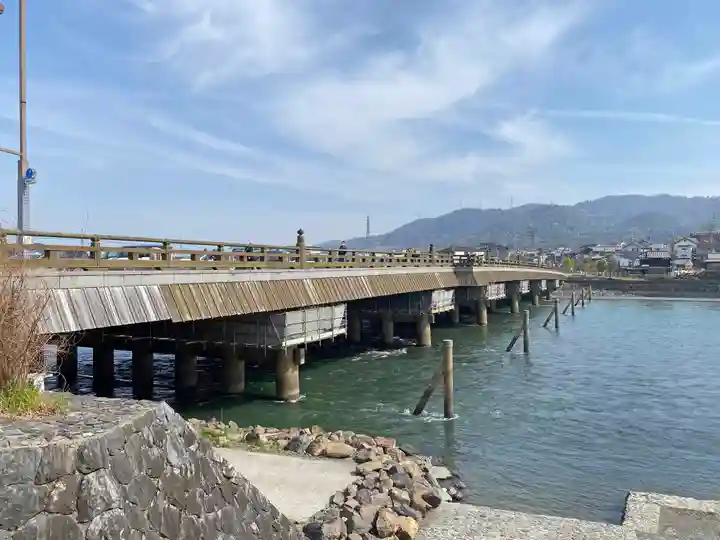 橋姫神社の周辺