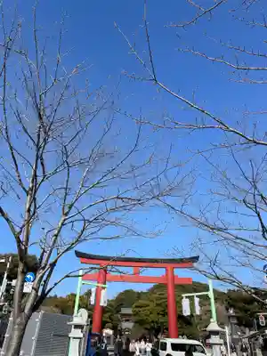 鶴岡八幡宮の鳥居