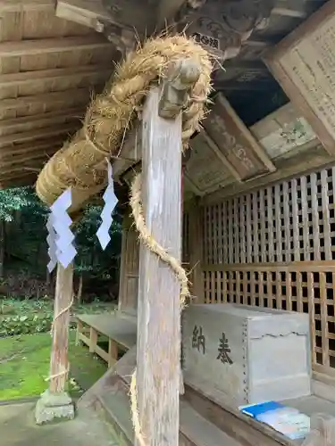 福原八幡宮の本殿