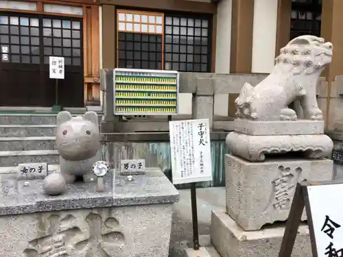 到津八幡神社の狛犬