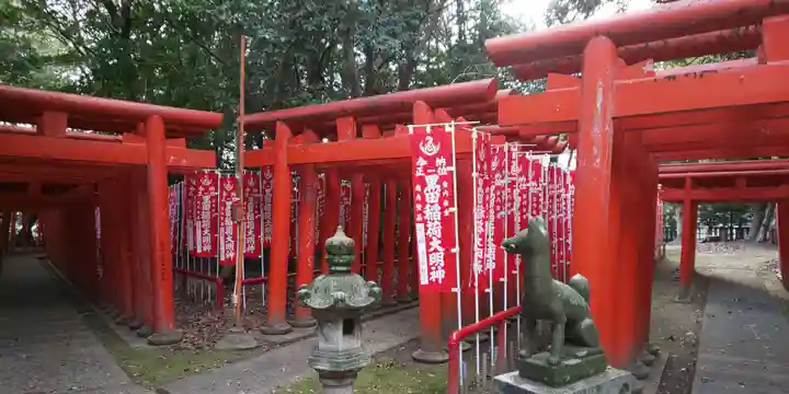 白山神社(木曽川町黒田)の鳥居