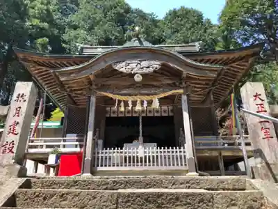 坂本八幡神社の本殿・本堂