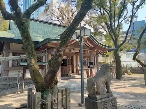 素盞烏尊神社の狛犬