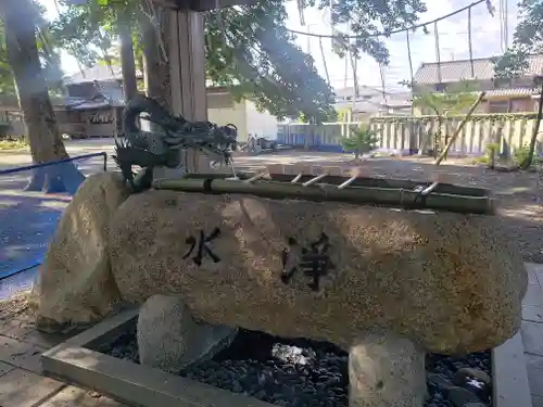 多岐神社の手水舎