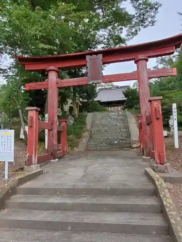 蛟蝄神社奥の宮の鳥居