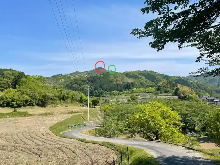 降松神社の周辺