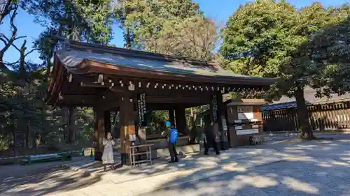 明治神宮の手水舎