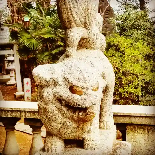 鹿島神社の狛犬