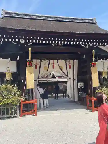 賀茂御祖神社（下鴨神社）の山門