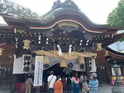 櫛田神社の本殿・本堂